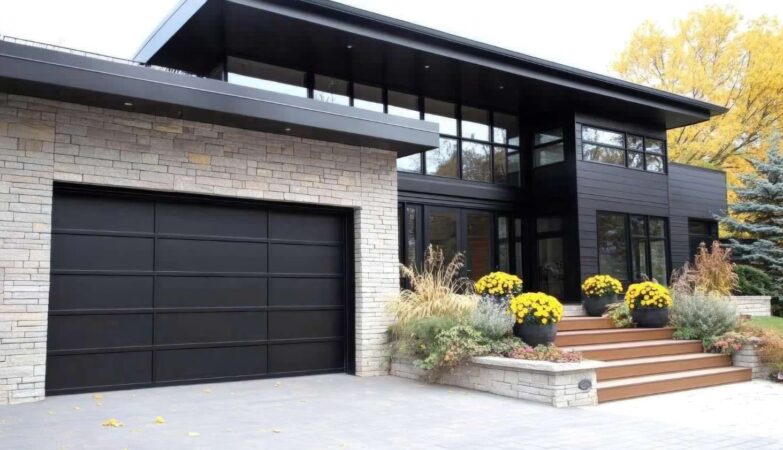 porte garage battant bois